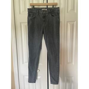 Levi Strauss 720 High Rise Super Skinny Women's 31 Grey